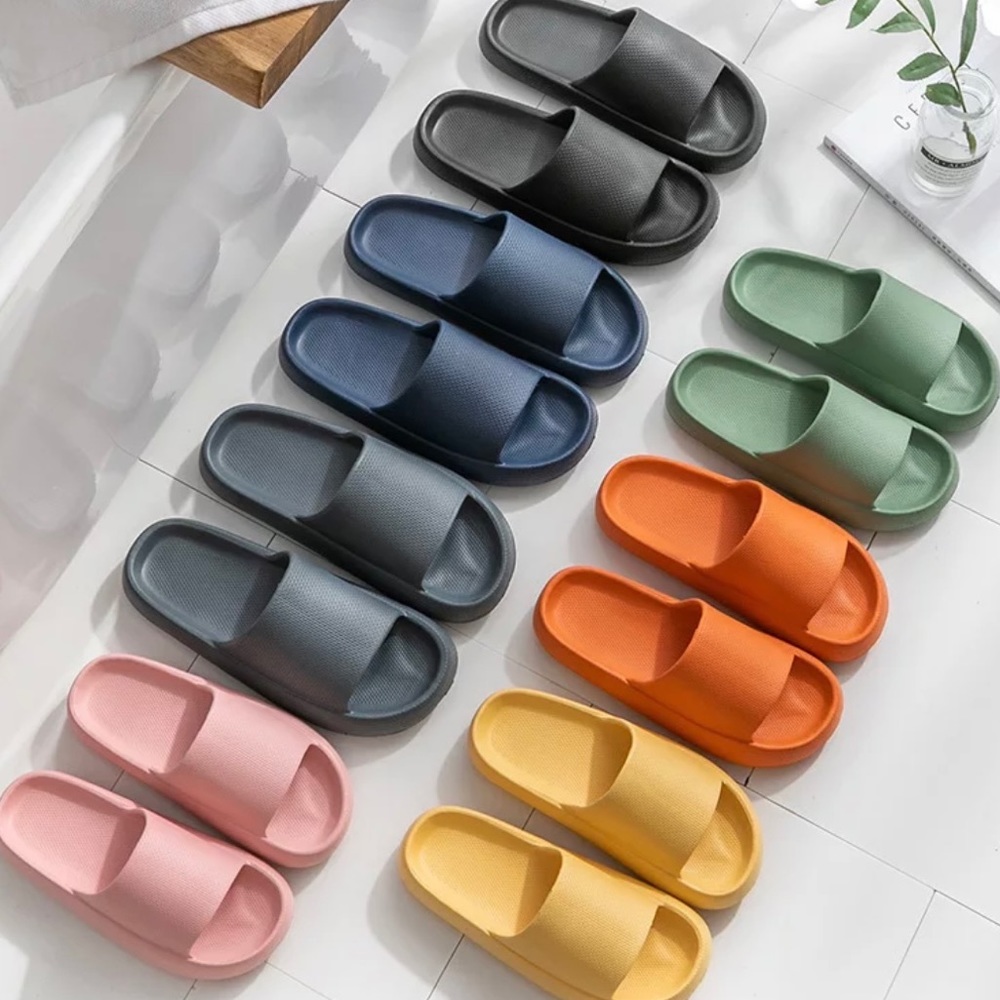 Avacado Green - Thicken sole waterproof slides